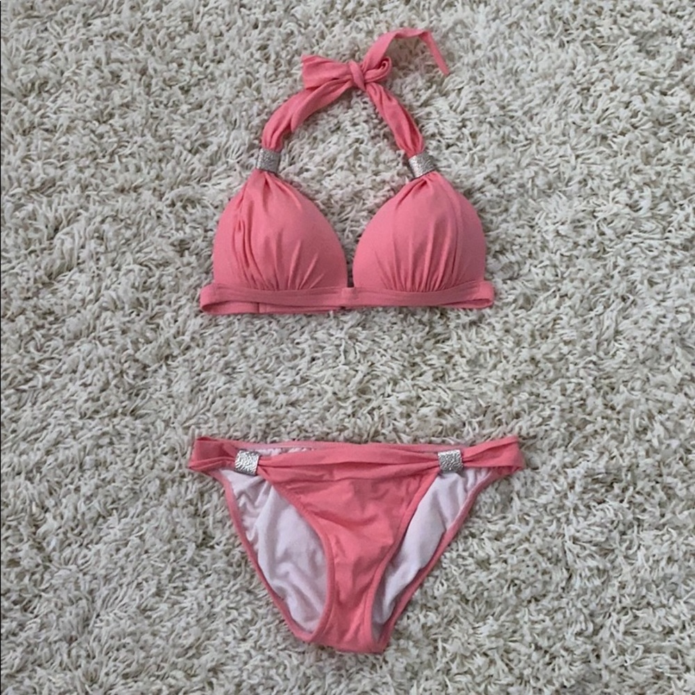 Venus coral bikini